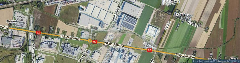 Zdjęcie satelitarne Ekonomiczna ul.