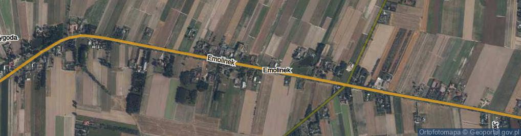 Zdjęcie satelitarne Emolinek ul.