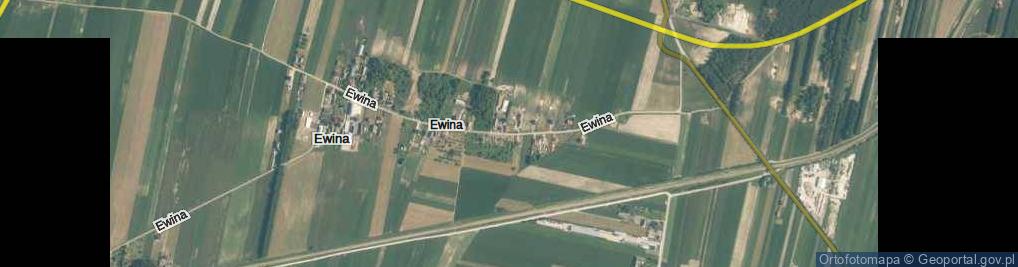 Zdjęcie satelitarne Ewina ul.