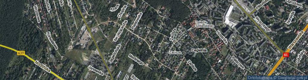 Zdjęcie satelitarne Fałata Juliana ul.