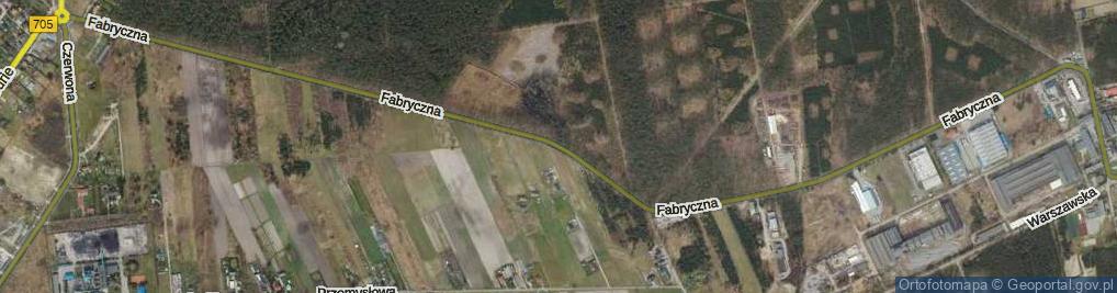 Zdjęcie satelitarne Fabryczna ul.
