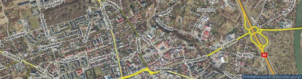 Zdjęcie satelitarne Fili Bronisława, ks. ul.