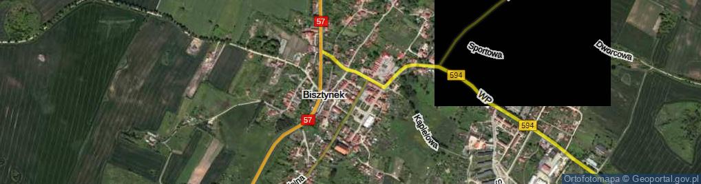 Zdjęcie satelitarne Fryzjerska ul.