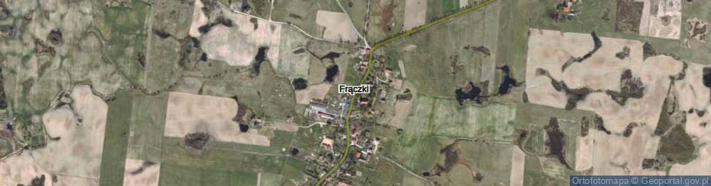 Zdjęcie satelitarne Frączki ul.