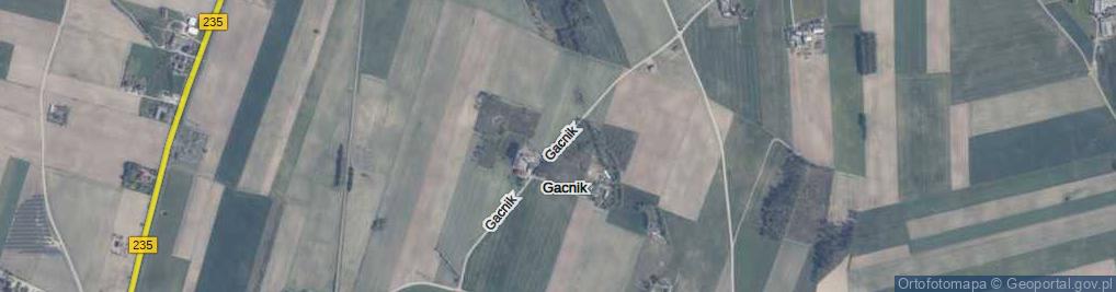 Zdjęcie satelitarne Gacnik ul.