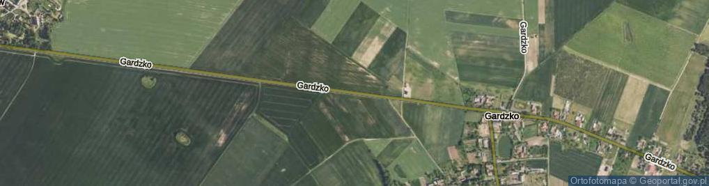 Zdjęcie satelitarne Gardzko ul.