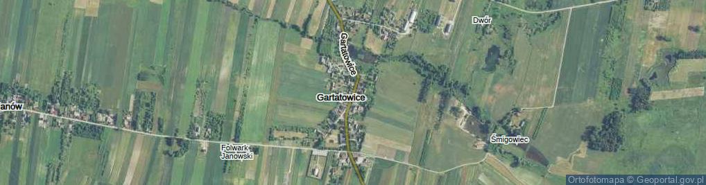 Zdjęcie satelitarne Gartatowice ul.