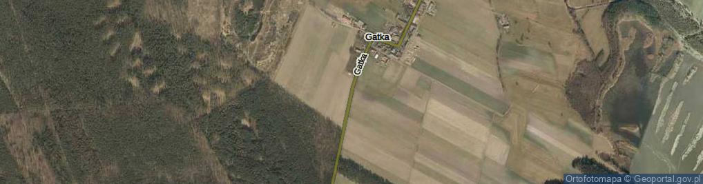 Zdjęcie satelitarne Gatka ul.