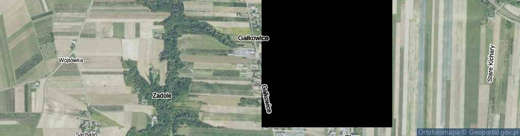 Zdjęcie satelitarne Gałkowice ul.