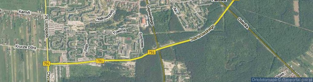 Zdjęcie satelitarne Gajewskiego Stanisława, ks. kan. ul.