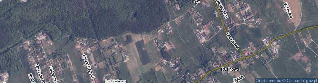 Zdjęcie satelitarne Gąski Balbinki ul.