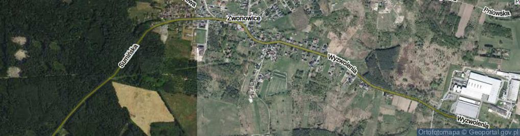 Zdjęcie satelitarne Gaszowicka ul.