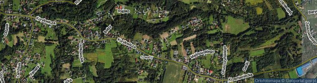 Zdjęcie satelitarne Geologów ul.