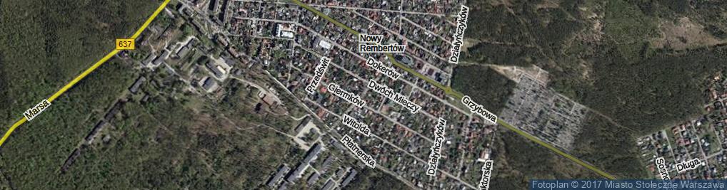 Zdjęcie satelitarne Gembarzewskiego Bronisława ul.