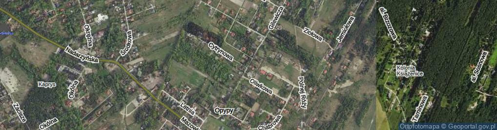 Zdjęcie satelitarne Gilewicza Z., gen. ul.