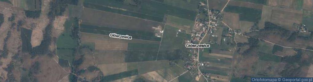 Zdjęcie satelitarne Główczewice ul.