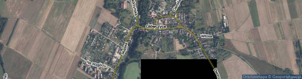 Zdjęcie satelitarne Główczyce ul.