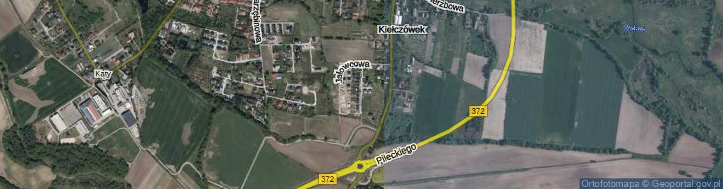 Zdjęcie satelitarne Głogowa ul.