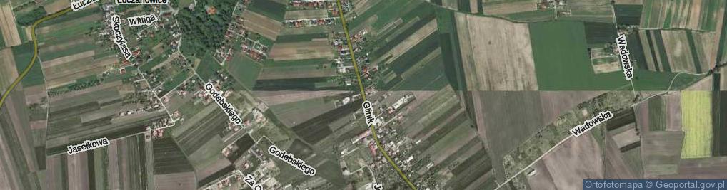 Zdjęcie satelitarne Glinik ul.
