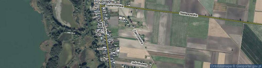 Zdjęcie satelitarne Glubkowa ul.