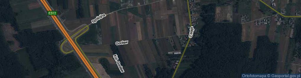 Zdjęcie satelitarne Gocław ul.