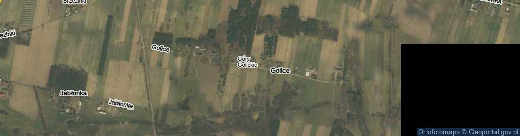 Zdjęcie satelitarne Golice ul.
