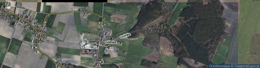 Zdjęcie satelitarne Golinka ul.