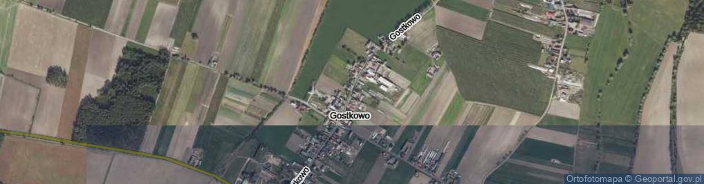 Zdjęcie satelitarne Gostkowo ul.