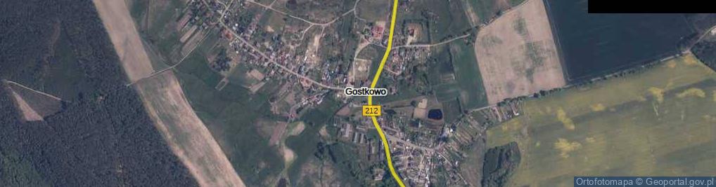 Zdjęcie satelitarne Gostkowo ul.