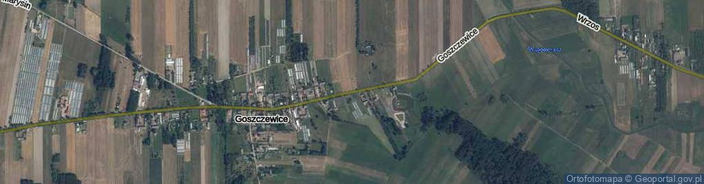 Zdjęcie satelitarne Goszczewice ul.