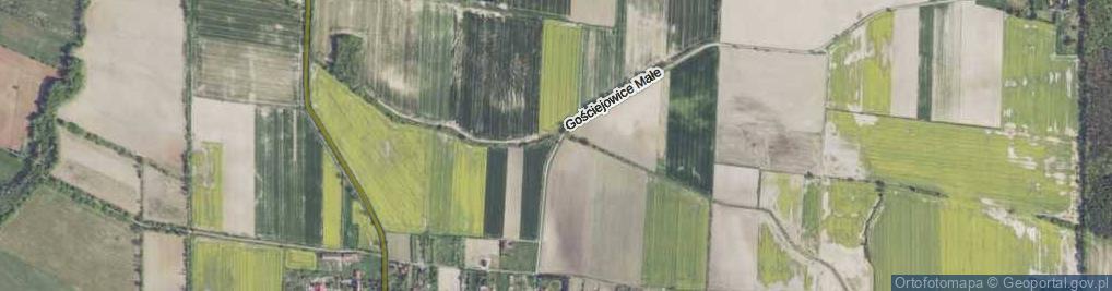 Zdjęcie satelitarne Gościejowice Małe ul.