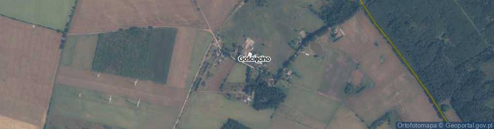 Zdjęcie satelitarne Gościęcino ul.