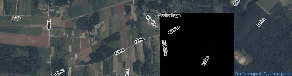Zdjęcie satelitarne Górna Droga ul.