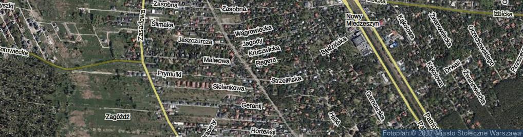 Zdjęcie satelitarne Godziszowska ul.