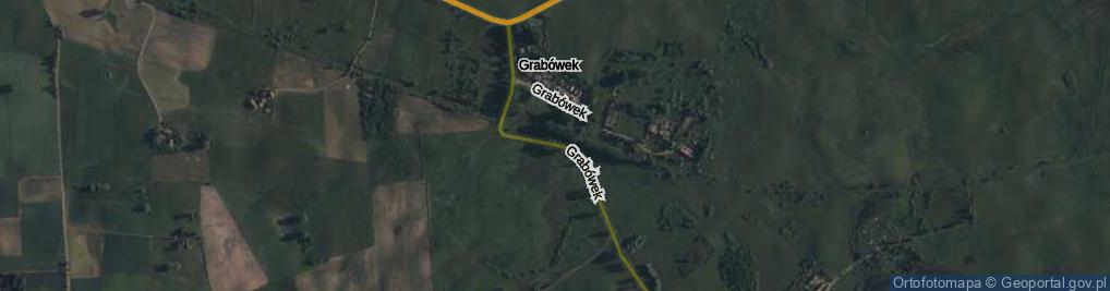 Zdjęcie satelitarne Grabówek ul.