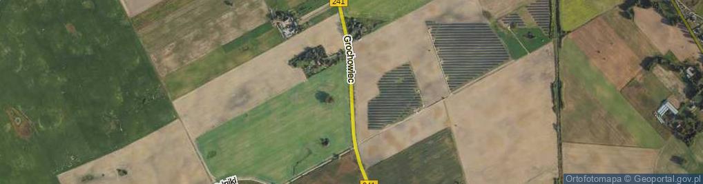 Zdjęcie satelitarne Grochowiec ul.