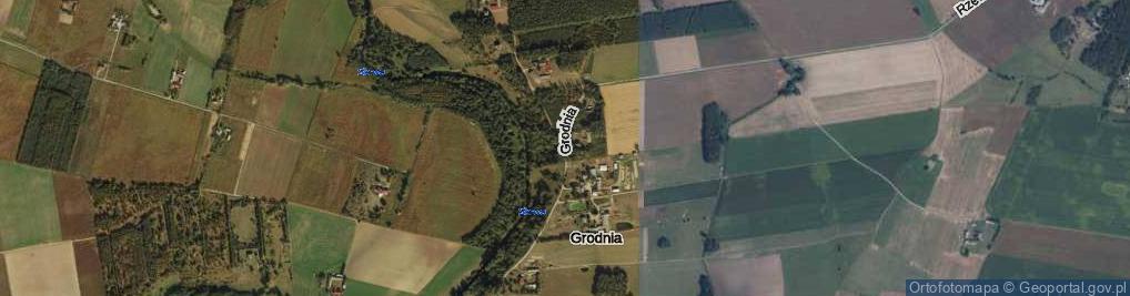Zdjęcie satelitarne Grodnia ul.