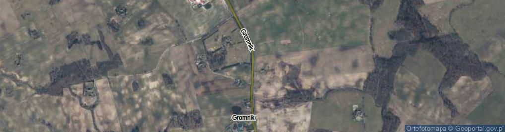 Zdjęcie satelitarne Gromnik ul.