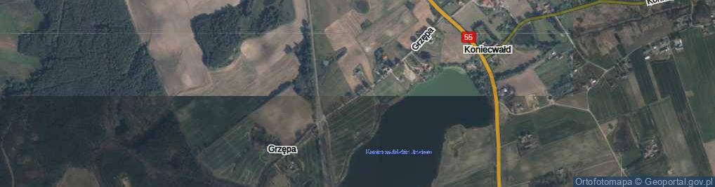 Zdjęcie satelitarne Grzępa ul.