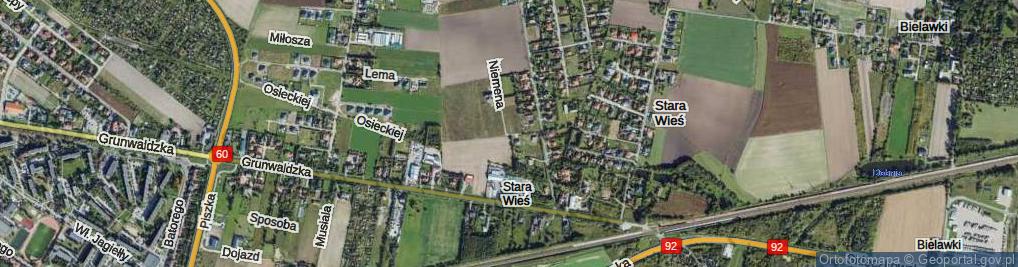 Zdjęcie satelitarne Grechuty Marka ul.