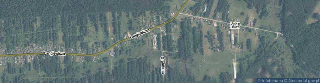 Zdjęcie satelitarne Graniczna ul.