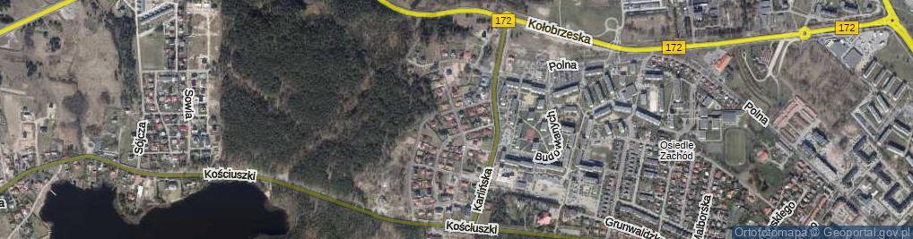 Zdjęcie satelitarne Grota-Roweckiego Stefana, gen. ul.