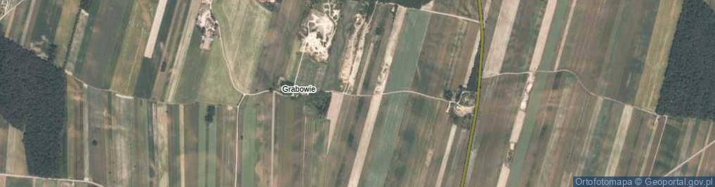 Zdjęcie satelitarne Grabowie ul.