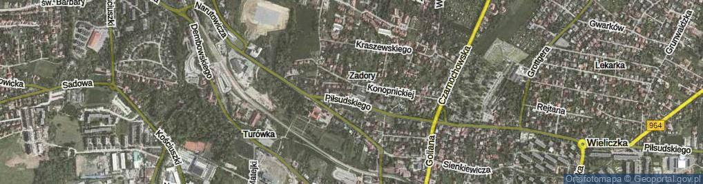 Zdjęcie satelitarne Gurgula Kazimierza ul.