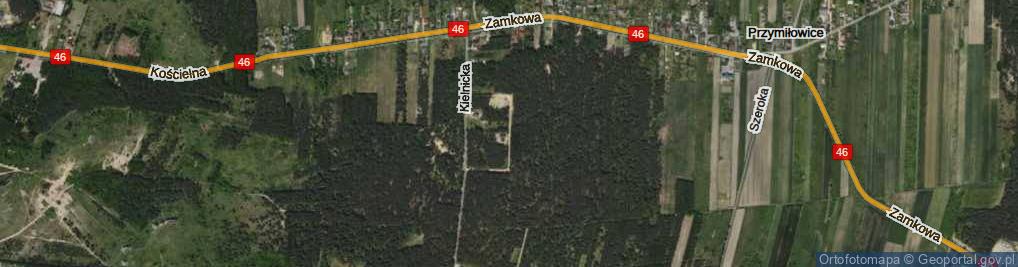 Zdjęcie satelitarne Gzowa ul.