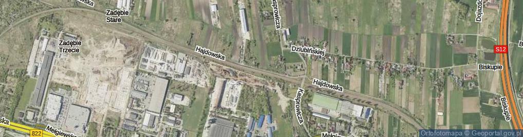 Zdjęcie satelitarne Hajdowska ul.
