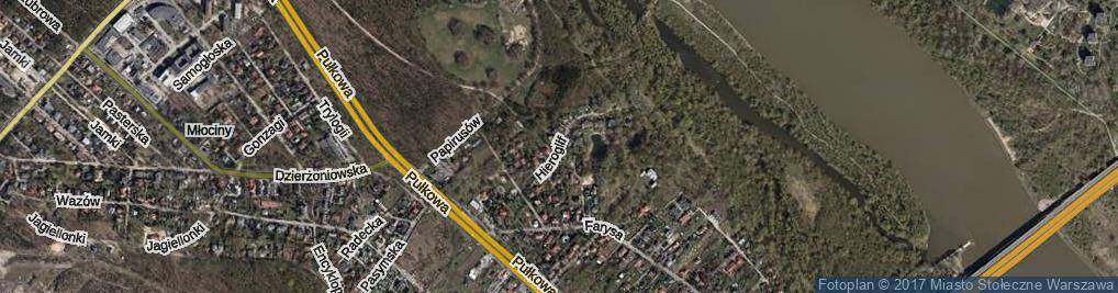 Zdjęcie satelitarne Hieroglif ul.