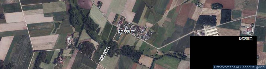 Zdjęcie satelitarne Hołodolina ul.