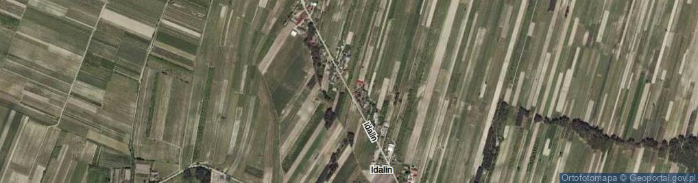 Zdjęcie satelitarne Idalin ul.