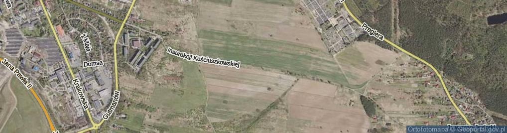 Zdjęcie satelitarne Insurekcji Kościuszkowskiej ul.